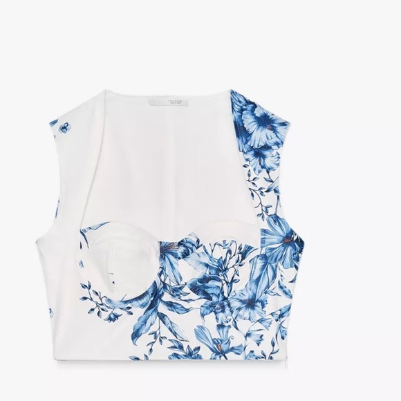 NWT ZARA VACATION PRINTED CROP TOP SIZE M
🚨FIRM PRICE - Picture 11 of 15